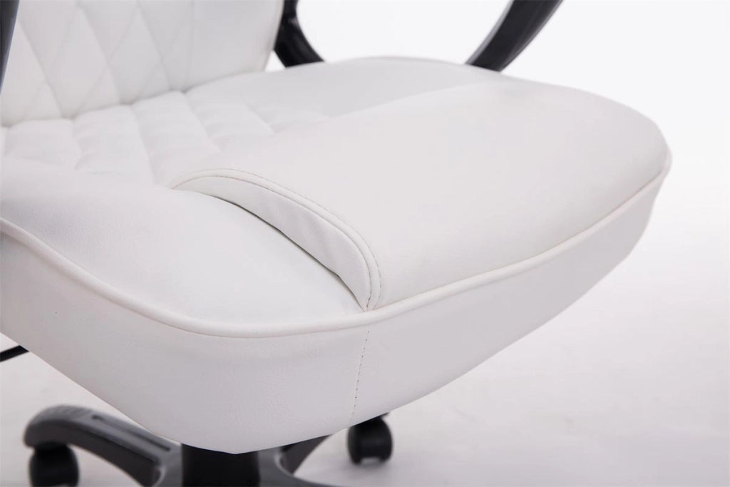 Sedia gaming BIG XXX in similpelle bianco
