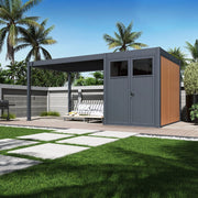 Pool house da 18m² - 6x3M - Antracite