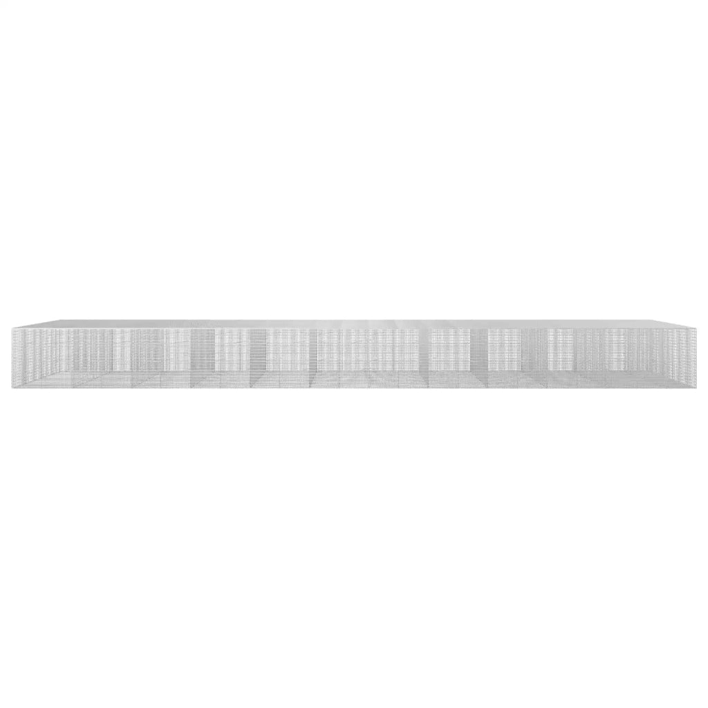 Gabione con filo da 3,5 mm e rete da 5x2,5 cm 1150x100x100 cm 3461969