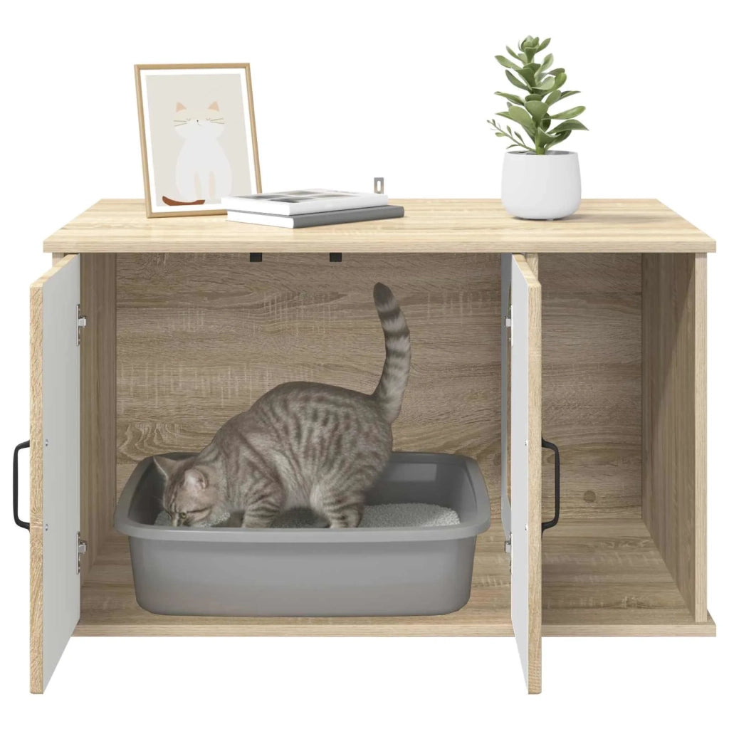 Casa per Gatti Sonoma 85 x 55 x 50 cm Legno multistrato 8000736