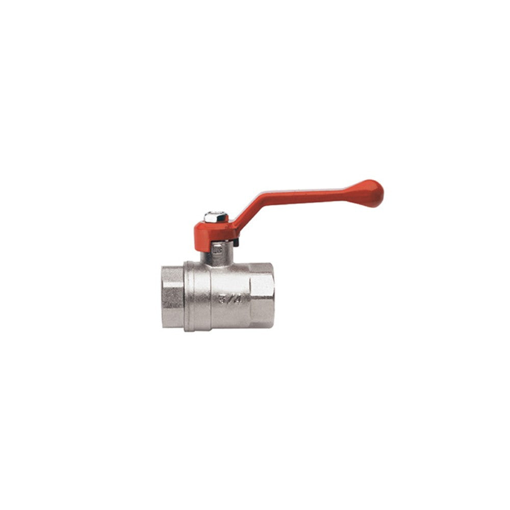 Valvola a sfera per acqua, ff con leva alluminio