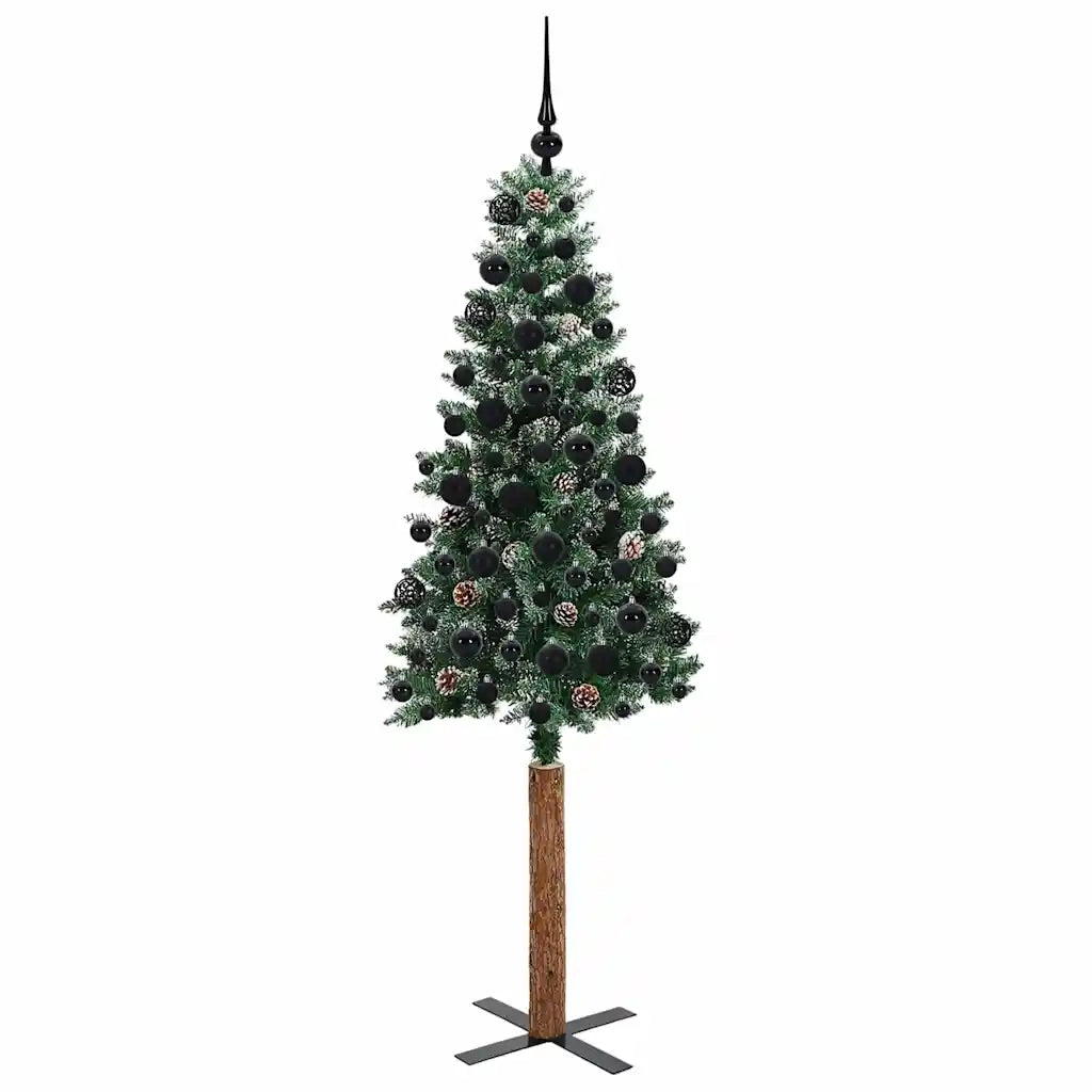 Albero di Natale snodato con 300 LED con supporto Verde 180 cm 3394900