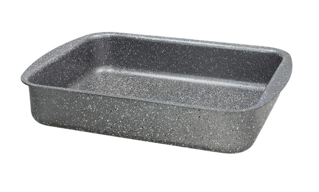 Teglia Rostiera Antiaderente Forno Mythos Marble Floatec 40 x 28 cm Tognana