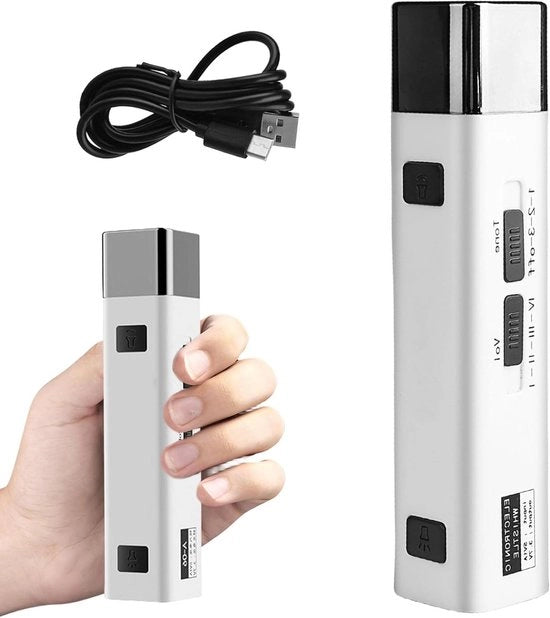 Flauto Elettronico Professionale - 3 Tasti - Flauto Portatile con Lampada per Uso Esterno - Flauto di Emergenza con Flauto a Mano - Ideale per Allenamenti