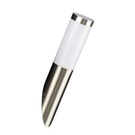 Applique esterno in acciaio e27