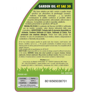 Olio garden 4t sae 30 ml600