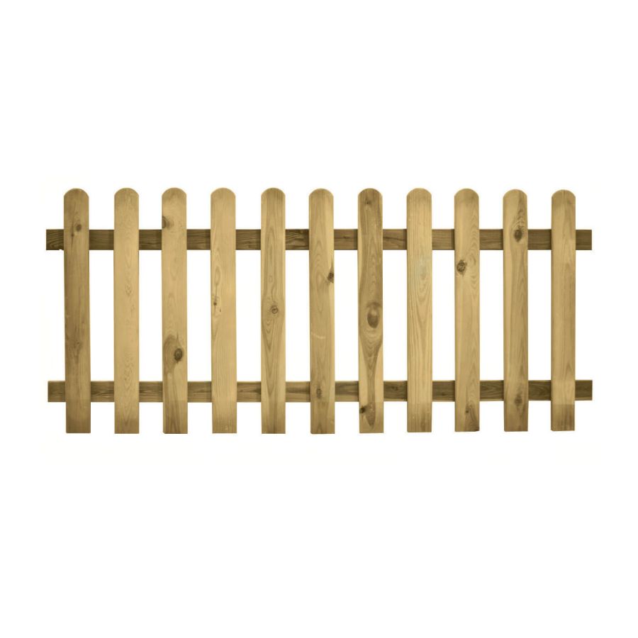 Steccato milano 180x80 cm pino impregnato