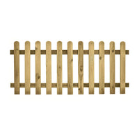 Steccato milano 180x80 cm pino impregnato