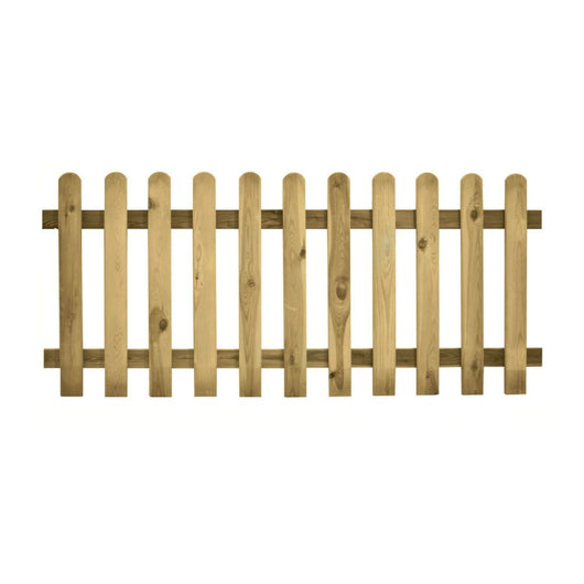 Steccato milano 180x80 cm pino impregnato