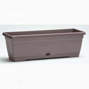 Balconetta similcotto spazzolato cm50 tortora