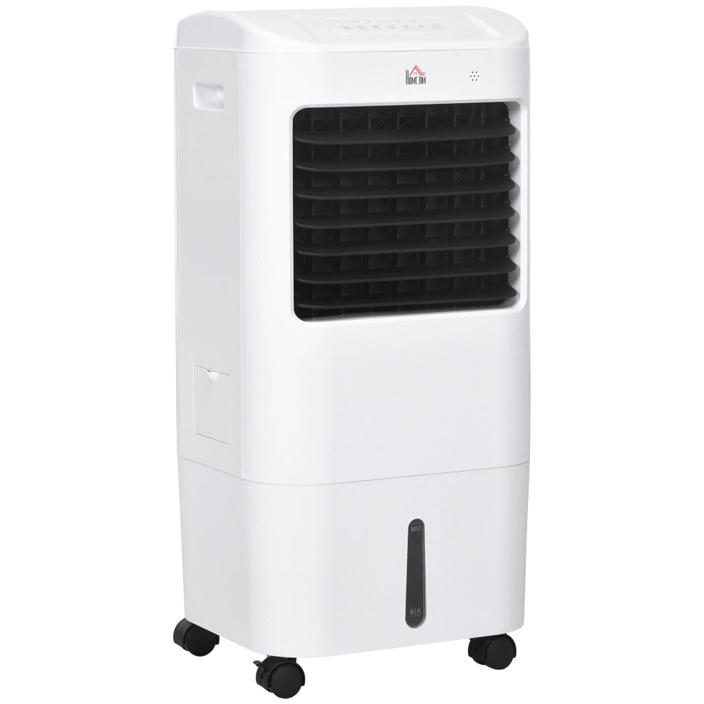 Raffreddatore Aria Portatile 15L 3 Velocita' Timer 7,5h ¨C Zephmum ¨C Bianco 37x32x78 cm