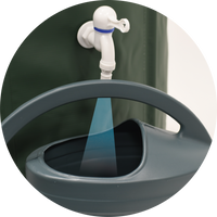 Recuperatore d'acqua easy 250 newverde