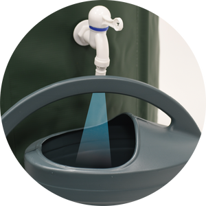 Recuperatore d'acqua easy 250 newverde