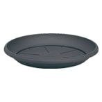 Piatto per vaso similcotto diametro 30 colore antracite