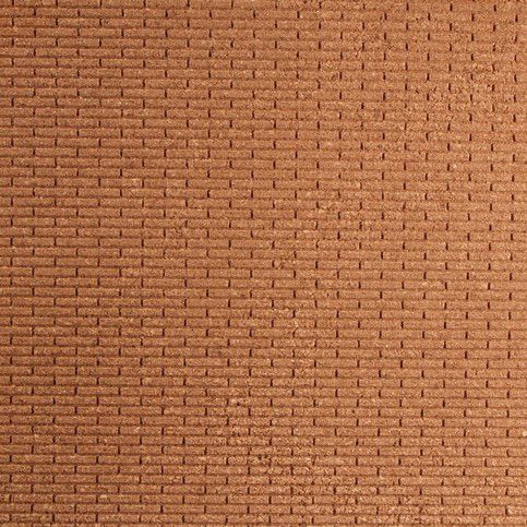 Foglio in sughero a mattoncini piccoli mm 10