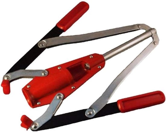 Spazzola per superfici auto con maniglia - Rosso - Design lussuoso