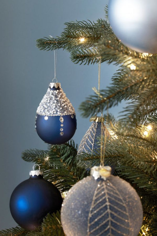 Pendaglio vetro flow blu elettrico prezzo caduno indicare la preferenza