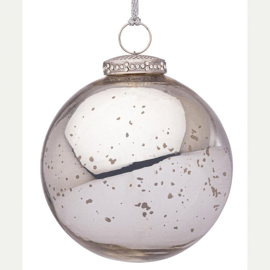 Sfera vetro elegantia oro d100