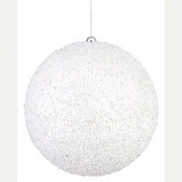 Sfera plastica christie bianco d200