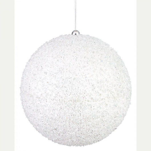 Sfera plastica christie bianco d200