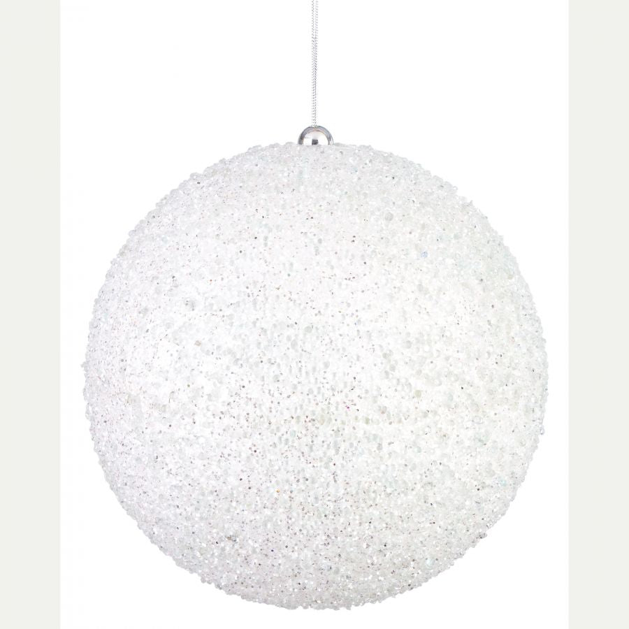 Sfera plastica christie bianco d200