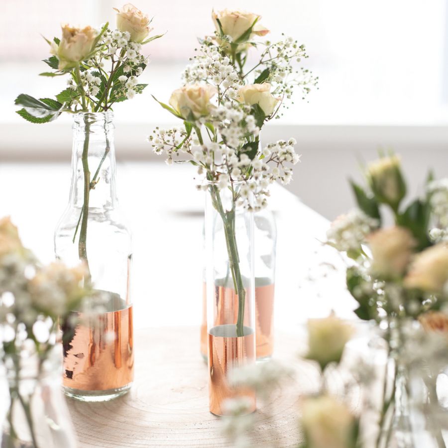 Plastica adesiva d-c-fix 45x150 cm met oro rosa lucido