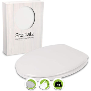 Sanitop-wingenroth 40610 9, sedile copri-wc bianco