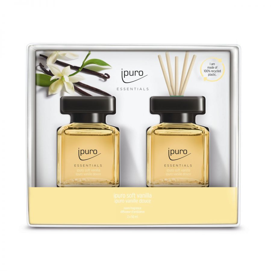 Ipuro essentials soft vanilla set 2x50 ml