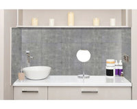 Rivestimento autoadesivo 30,5x30,5 effetto finto cemento 6 pezzi