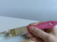 Pennello per cera fleur 25mm rosa