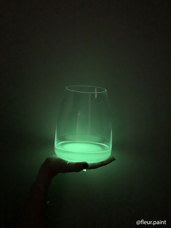 Pigmento fotoluminescente in polvere 5g - glow in the night