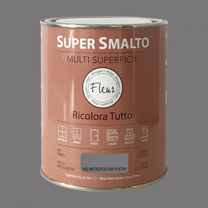 FLEUR SUPER SMALTO MULTI-SUPERFICIE 750ML F85 METROP POE
