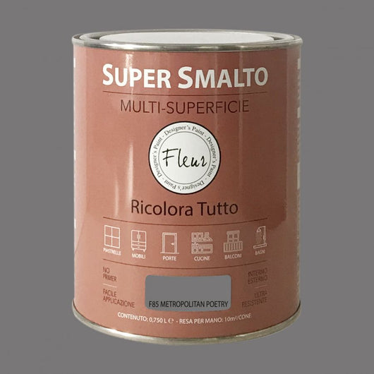 FLEUR SUPER SMALTO MULTI-SUPERFICIE 750ML F85 METROP POE