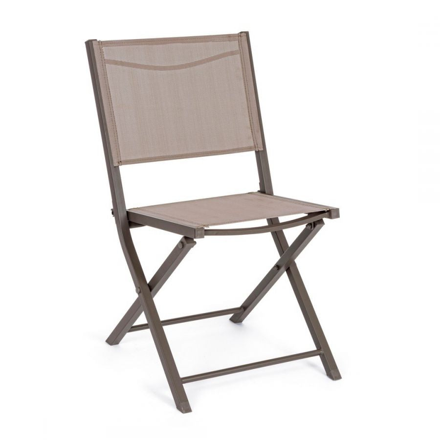 Sedia pieghevole hilde coffee bizzotto da esterno