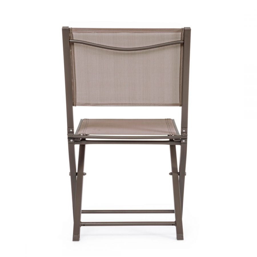 Sedia pieghevole hilde coffee bizzotto da esterno