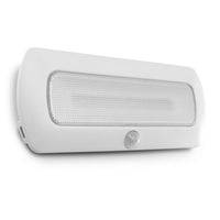 Luce di cortesia per armadi e mensole, ricaricabile e con supporto magnetico