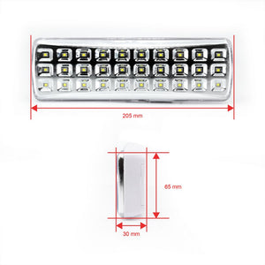 Lampada di emergenza 30 led smd batteria al litio antiblackout