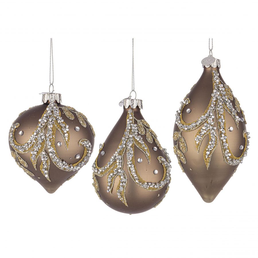 Pendaglio vetro droplet marrone prezzo cad indicare la forma