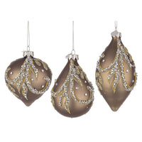 Pendaglio vetro droplet marrone prezzo cad indicare la forma