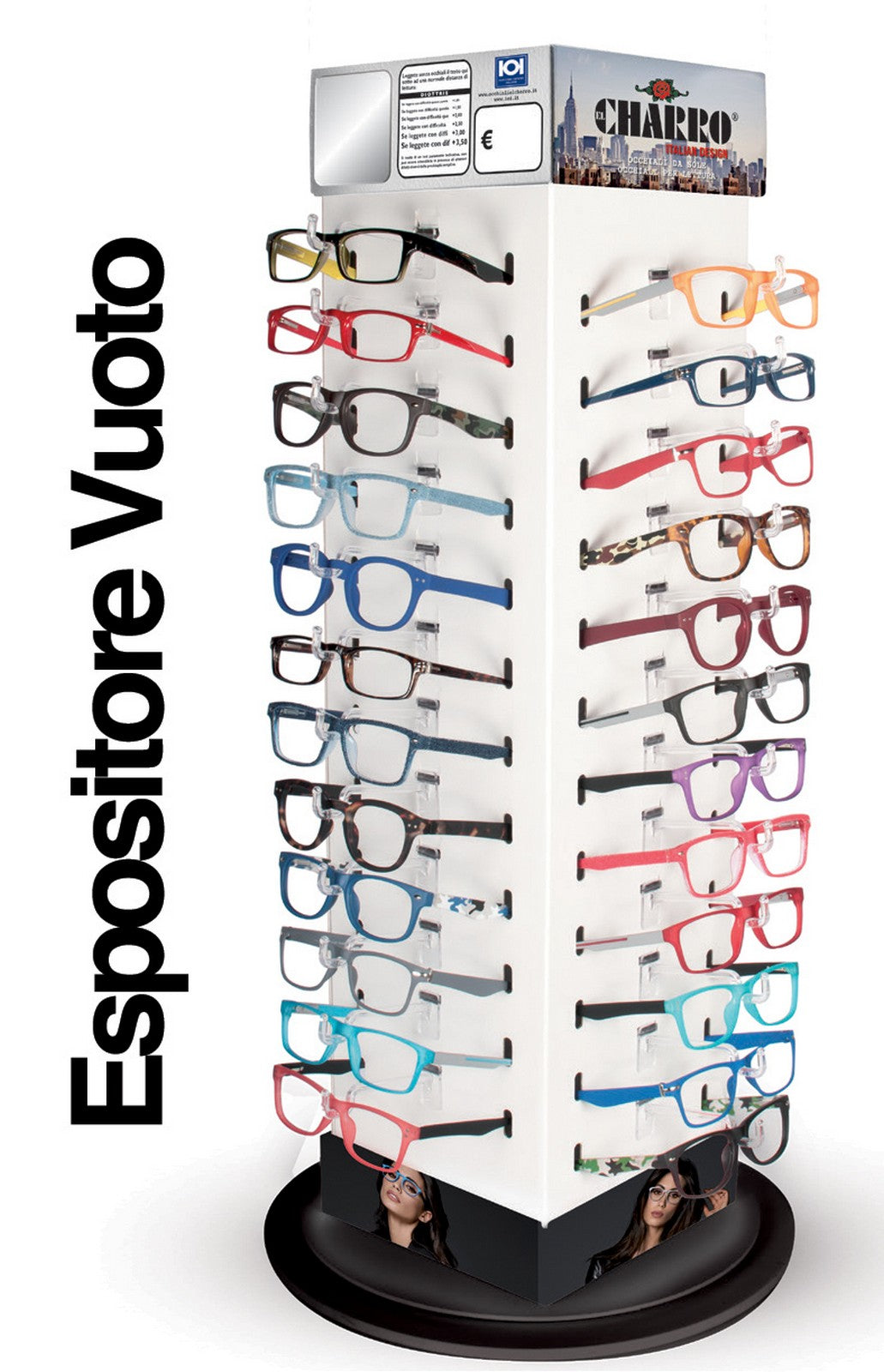 espositore vuoto banco el charro pezzi.48 1216 cod:ferx.17553