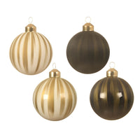 Palla vetro laccata oro diam 8cm prezzo caduno indicare ilcolore