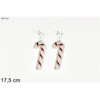 Decorazione da appendere a forma di  bastoncini set da 2 pz candy
