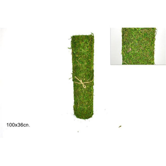 Rotolo muschio 35x100cm con adesivo
