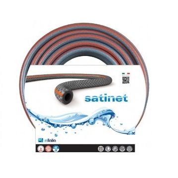 Tubo satinet grigio 5/8" 15m 3 strati