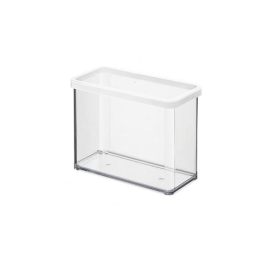 Contenitore premium rettangolare (trasparente guarnizione bianca) 2,1 lt. loft b