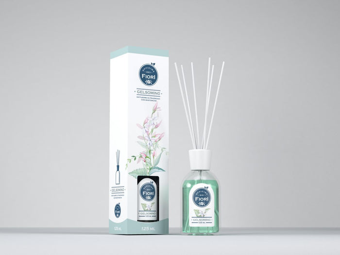 Diffusore 125 ml officina dei fiori gelsomino astuccio normale