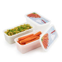 Set contenitori per congelare con iml 3 pz. x 1,2 lt. domino iml