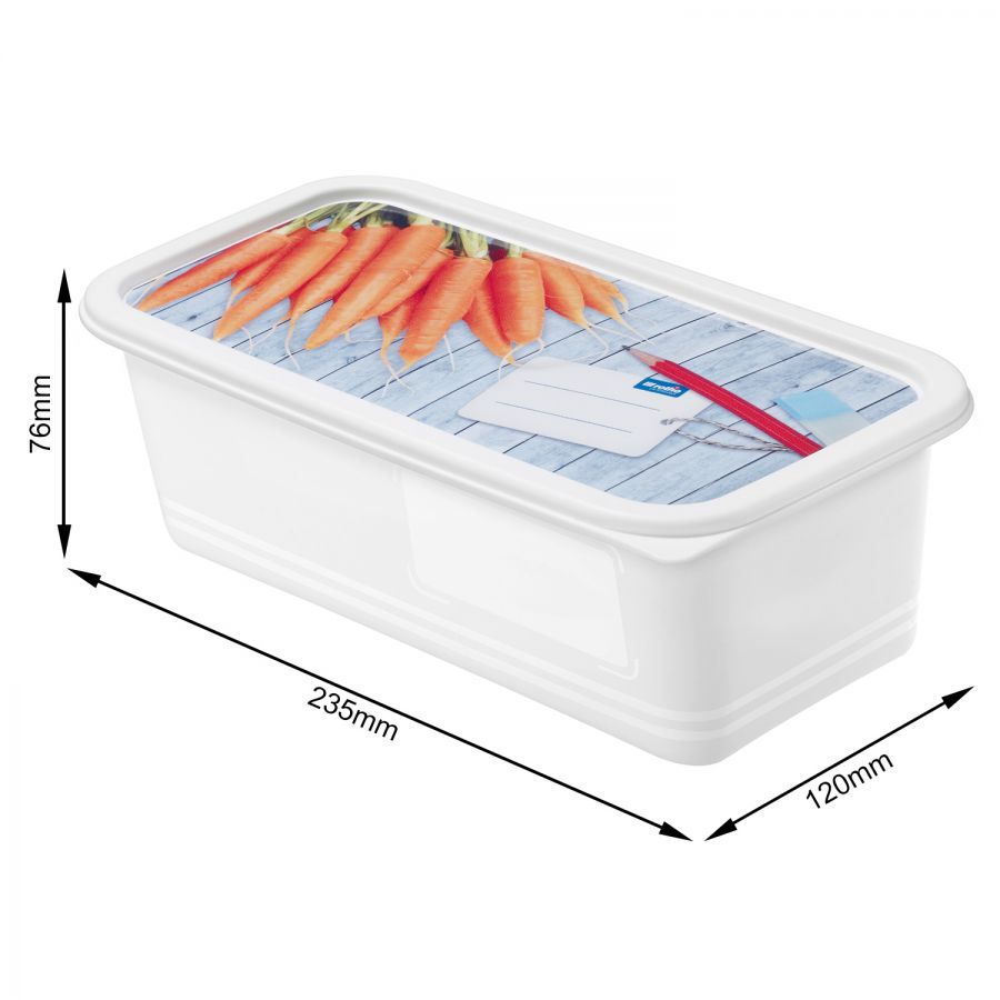 Set contenitori per congelare con iml 3 pz. x 1,2 lt. domino iml