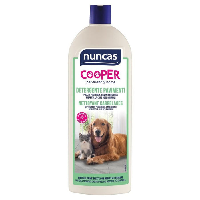 Nuncas cooper detergente pavimenti 1 lt superfici a contatto con animali