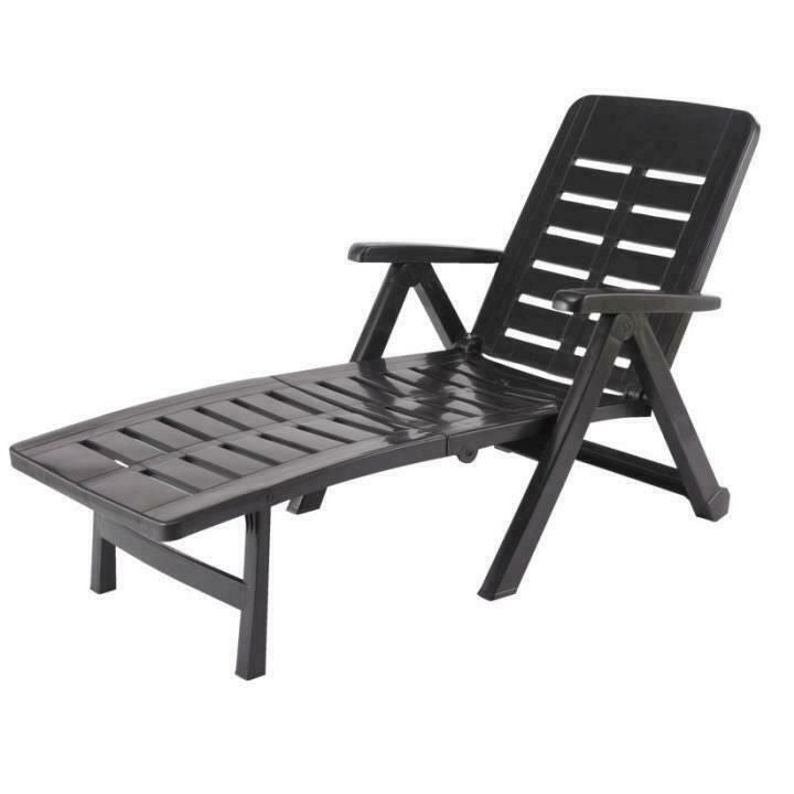 Lettino smeraldo antracite